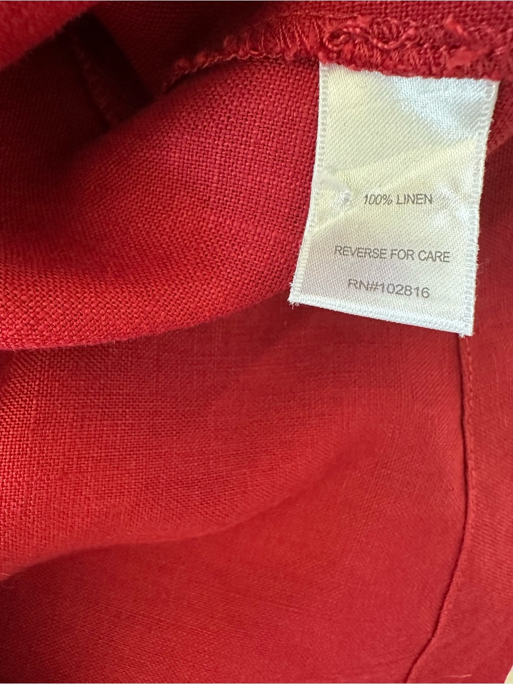 Garnet Hill Classic Linen Shirt Dress
Never Worn - Picture 4 of 6
